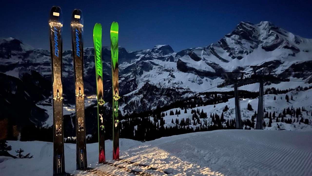 Tourenski am Freitagabend