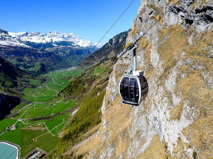 Luftseilbahn Tierfed - Chalchtrittli