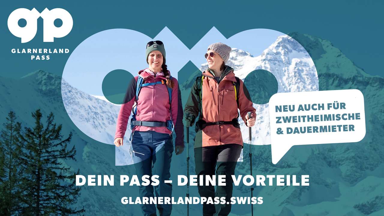 GlarnerlandPass – Jetzt profitieren auch Zweitheimische