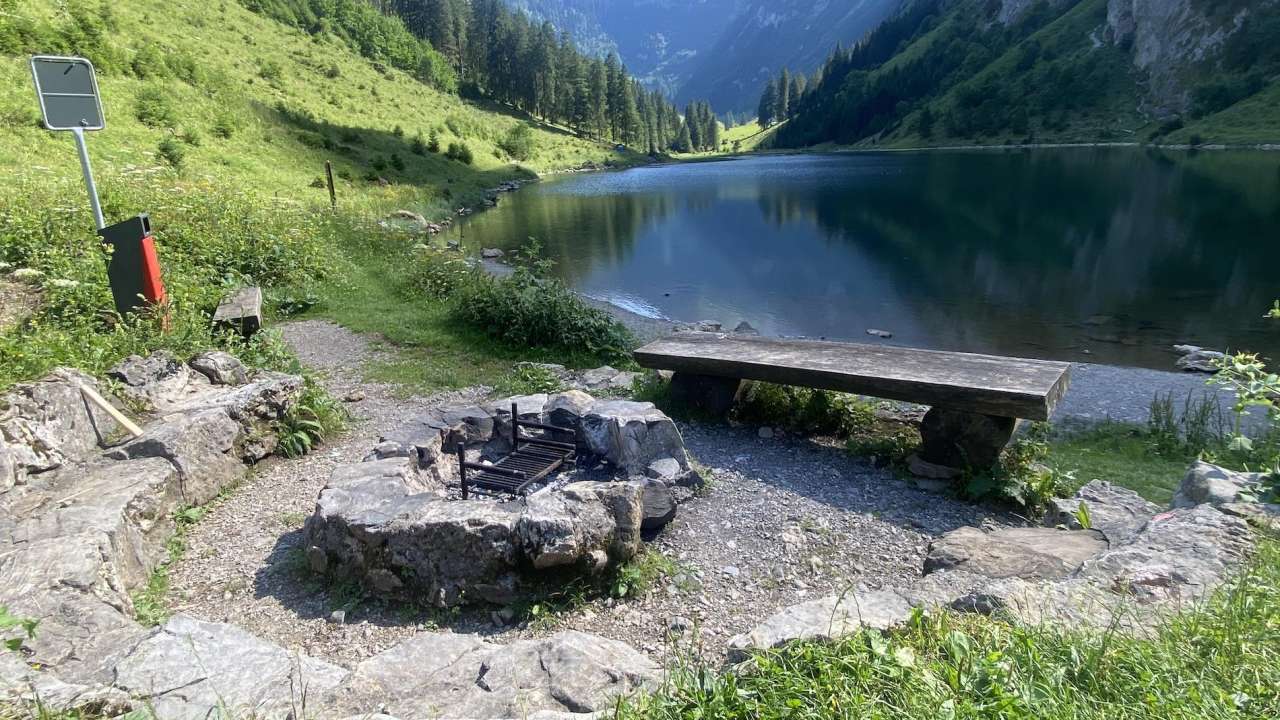 Feuerstelle Talalpsee