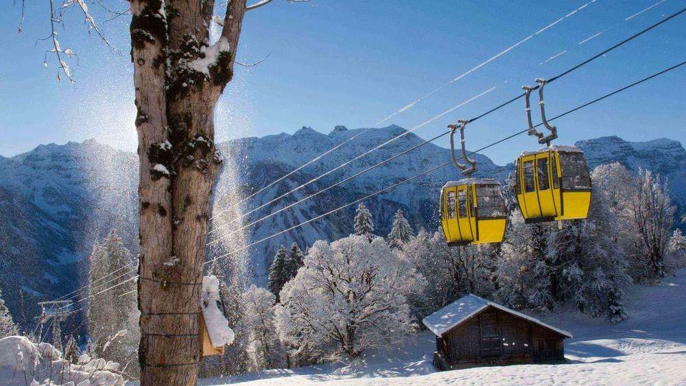 Gondelbahn Niederschlacht - Hüttenberg, Braunwald