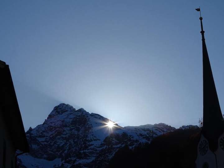 Mürtschenloch Sonnenspektakel