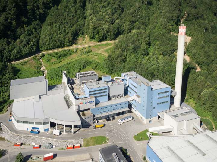 Betriebsführung in der KVA Linth