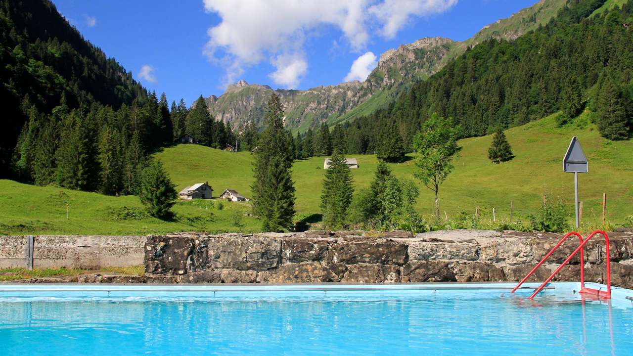 Schwimmbad Obersee