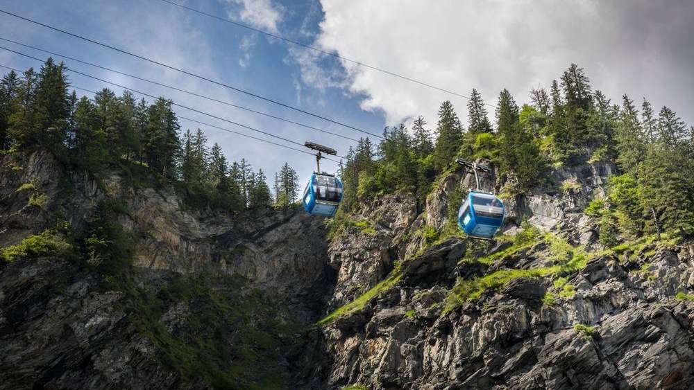 Luftseilbahn Tschinglen-Alp