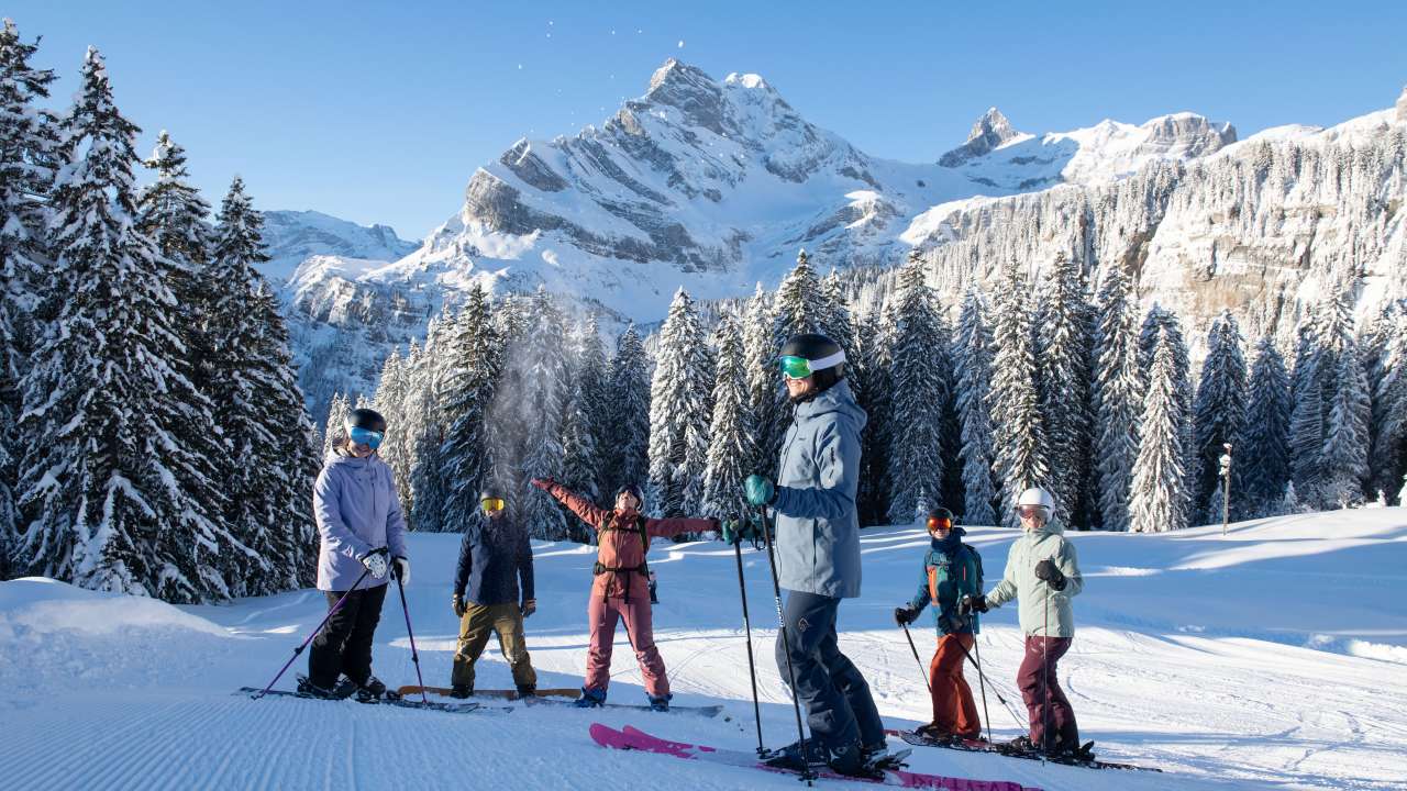 Familientageskarte Braunwald Winter