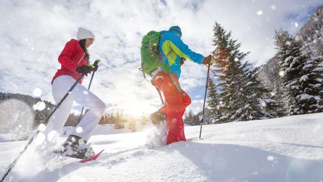 Schneeschuhwandern auf dem Kerenzerberg 