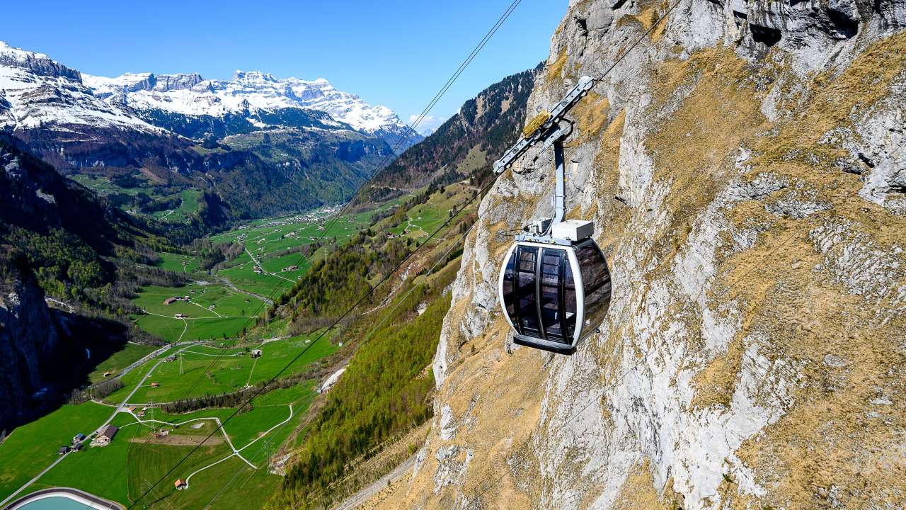 Luftseilbahn Tierfed - Chalchtrittli