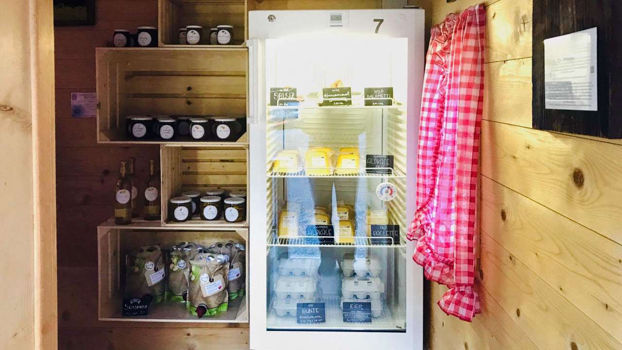 Hoflädeli Talstation Weissenbergbahn, Matt