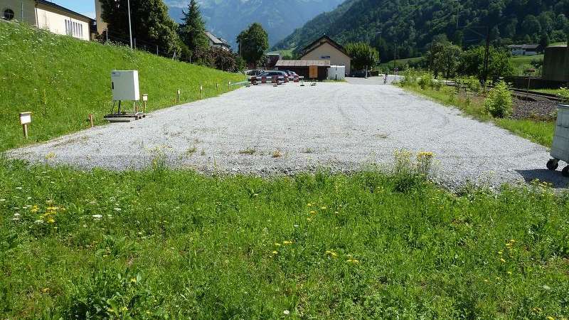 Wohnmobil-Stellplatz Bahnhof Luchsingen 