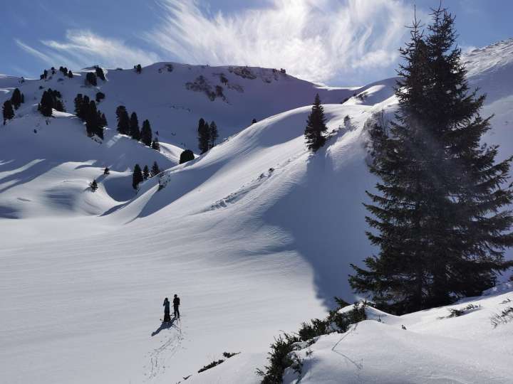 Schneeschuhtour Längeneggpass
