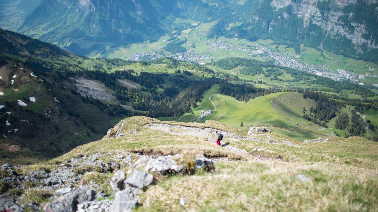 Gleitschirm-Startplatz «Fronalpstock» (1800 m.ü.M.)