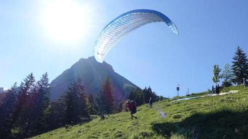 Gleitschirm-Startplatz «Naturfreundehaus Fronalp» (1355 m.ü.M)