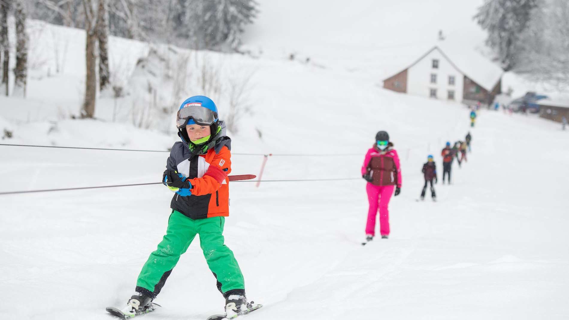 Übungs-Skilift Niederurnertäli