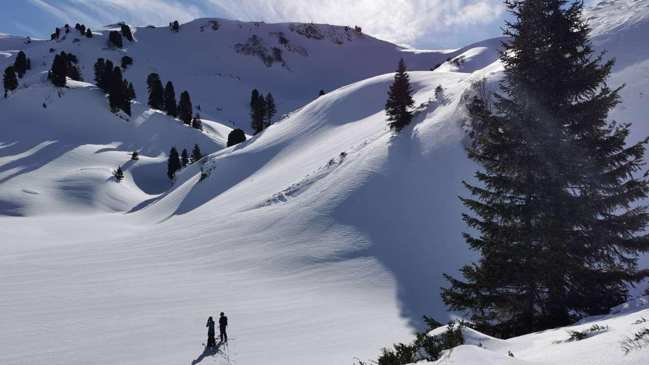 Schneeschuhtour Längeneggpass