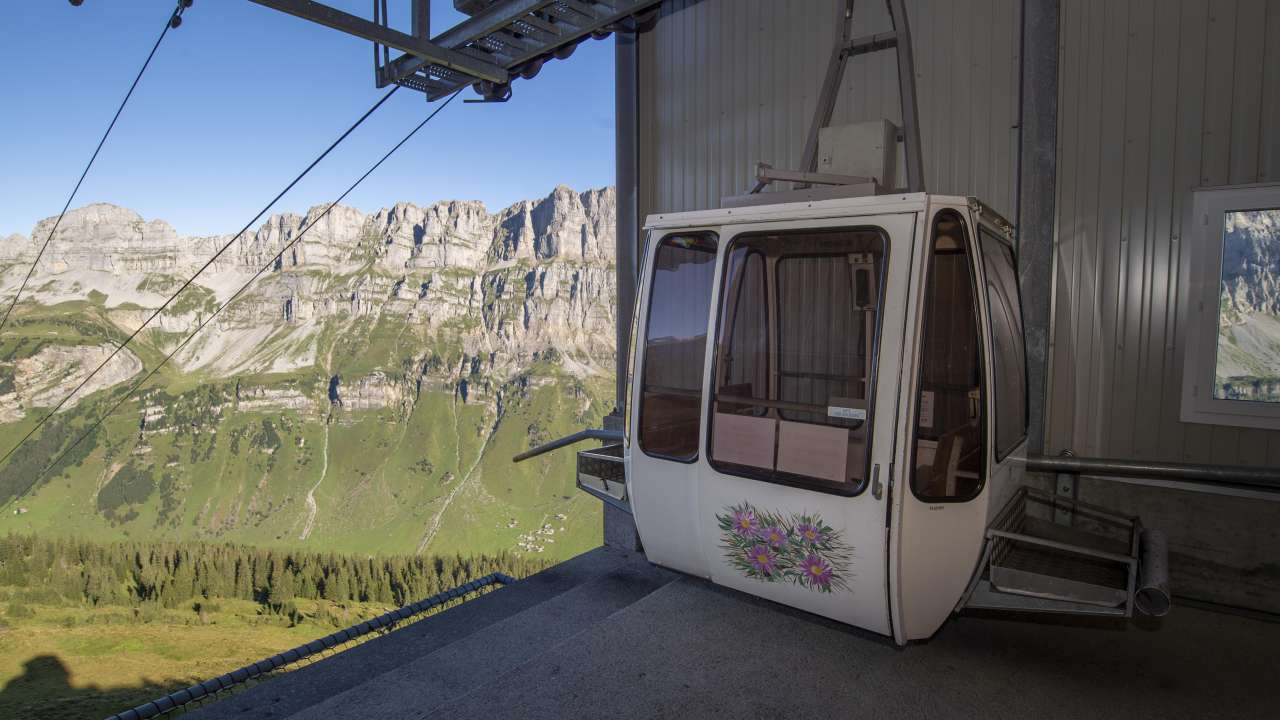 Seilbahn Urnerboden-Fisetengrat