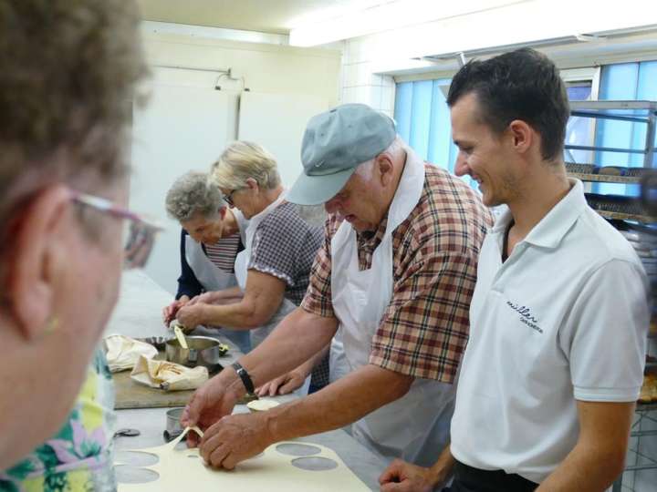 Betriebsführung in der Konditorei Müller